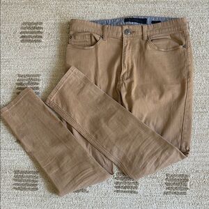 Vintage Tan Slim Fit Trousers